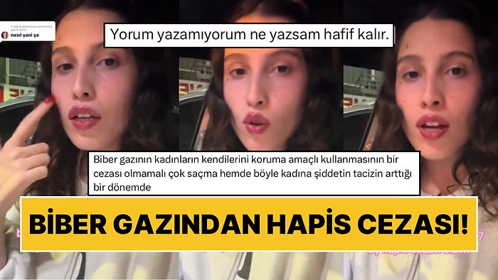 Biber Gazını Tartıştığı Kişilere Doğrulttuğu İçin Hapis Cezası Alan Kadın Başına Gelenleri Anlattı