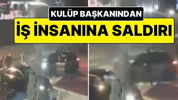 Bolu Belediyespor Başkanı, Tartıştığı İş İnsanının Arabasına Defalarca Bilerek Çarptı