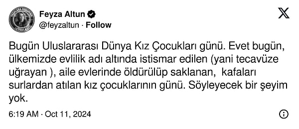 Söyleyecek hem çok şey var hem de hiçbir şey yok!