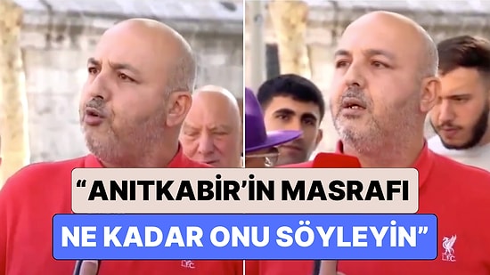 Bir Vatandaşın Sarayın Masraflarına Tepki Verenlere Anıtkabir'in Masraflarını Örnek Göstermesi Tepki Çekti