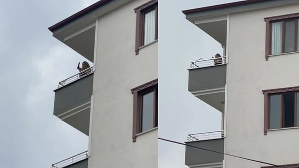 Genç kadının, silahı olay yerine gelen polis ekiplerine doğrulttuğu iddia edildi. Polislerin müdahalesi sonrası kadının elindeki silah alındı. Kadın karakola götürülürken silahın boş olduğu öğrenildi.