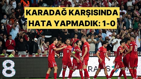 A Milli Takım Samsun'da Oynanan Maçta Karadağ'ı 1-0 Mağlup Etti