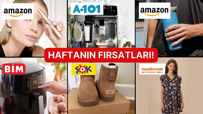 Haftanın Tüm İndirimleri Burada! Hepsiburada'dan Amazon'a Dikkat Çeken İndirimler ve Aktüel Katalogları