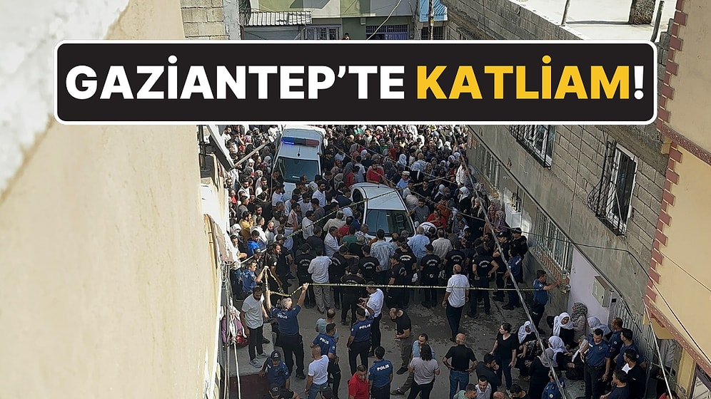 Gaziantep’te Katliam: Eşini ve 4 Çocuğunu Öldürdü!