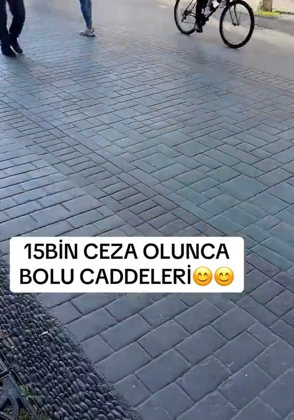 Cezalar sonucu Bolu sokaklarında yerde tek bir çöp görmek mümkün değildi.