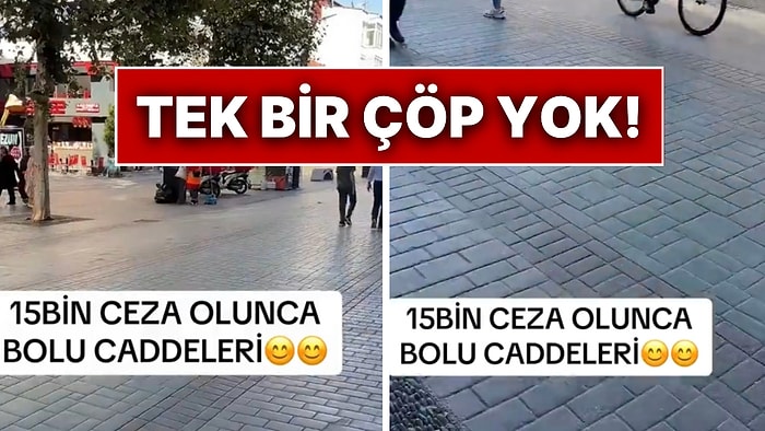 “Hayallerimizdeki Şehir Olmaya Başladı”: Bolu’daki Cezalardan Sonra Sokaklarda Tek Bir Çöp Kalmadı