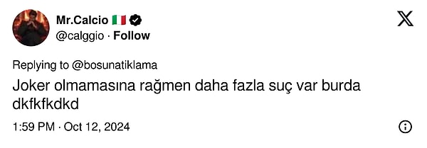 Aman bir de Joker çıkmasın başımıza! 👇