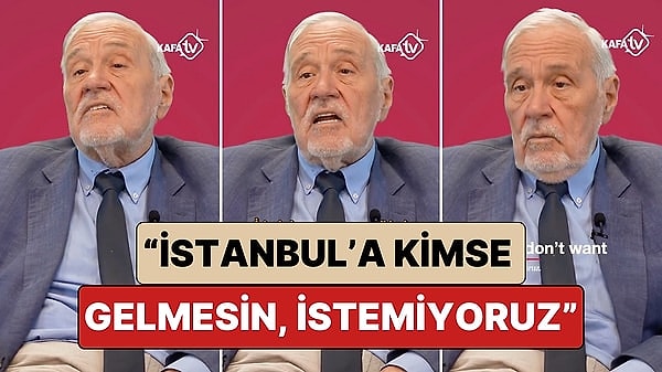 Prof. Dr. İlber Ortaylı İstanbul'un Yaşanması En Zor İkinci İl Olmasını Yorumladı: "Gelmesinler, İstemiyoruz"