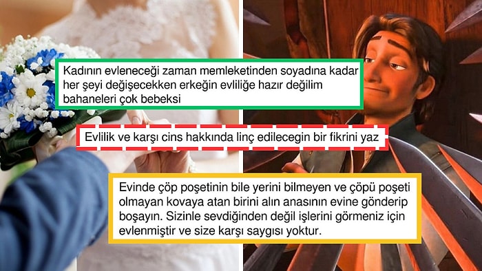 Evlilik ve Karşı Cins Hakkındaki Linç Edilebilecek Fikirlerini Söyleyen Cesur Kişiler