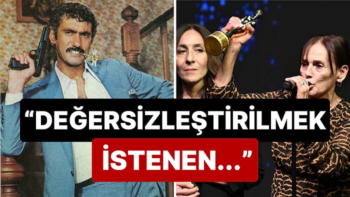 Altın Portakal Film Festivali'nde Ödül Alan Nur Sürer Başarısını Yılmaz Güney'e Adadı!