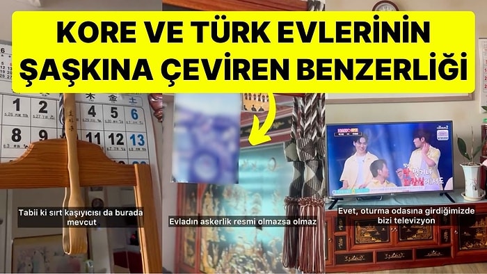 Sırt Kaşıyıcıdan, Evladın Askerlik Fotoğrafına... Kore ve Türk Evlerinin Benzerliği Hayrete Düşürdü