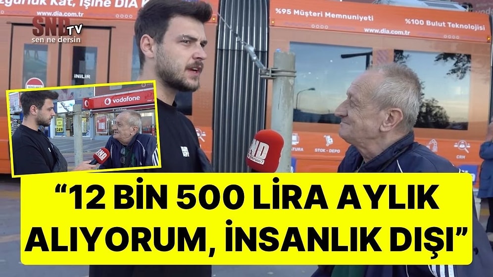 Emekliye Sorulan 'Yeni Anayasa' Sorusuna Küfürlü Yanıt! "12 Bin 500 Lira Maaş Alıyorum Ben, İnsanlık Dışı"