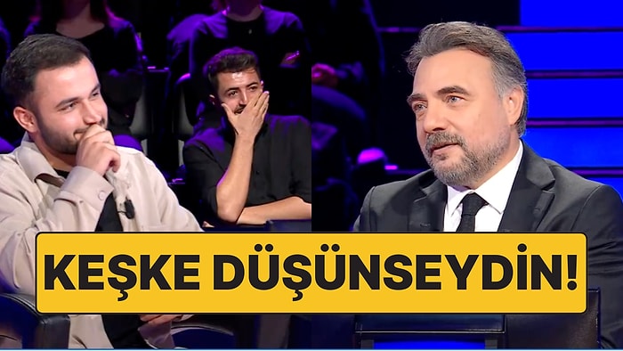 Kim Milyoner Olmak İster'den 0 TL'yle Ayrılan Yarışmacının Cevabı Hayret Ettirdi!