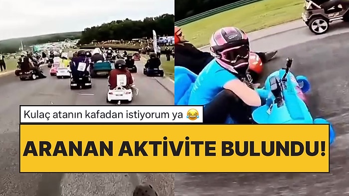 Aranan Aktivite Bulundu! Akülü Arabalarla Heyecan Dolu Araba Yarışı