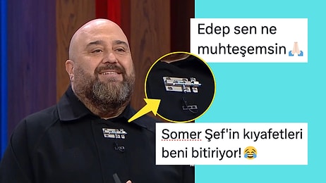 "Kapı Kilidi mi Takmış O?": MasterChef'te Somer Şef'in İlginç Kombini Dillere Düştü!