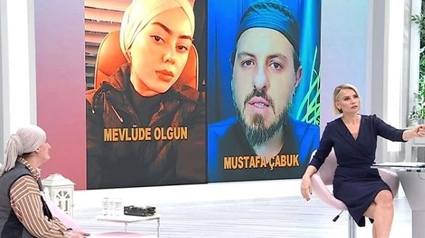 Esra Erol'dan yardım isteyen Fatma Olgun da 7 aydır kayıp olan 21 yaşındaki kızının kendisini "Mehdi"' olarak tanıtan Mustafa Çabuk isimli sözde hocaya kaçtığını söylemişti.