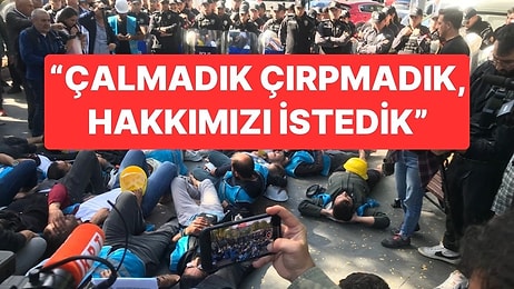 Bakanlığa Yürümek İsteyen Fernas Maden İşçilerine Polis Engeli! "Çalmadık Çırpmadık, Hakkımızı İstedik"