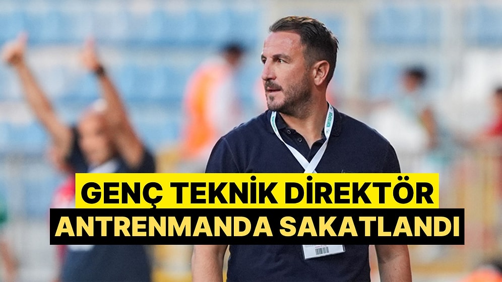 Konyaspor Teknik Direktörü Ali Çamdalı Sakatlandı Ameliyat Olacak