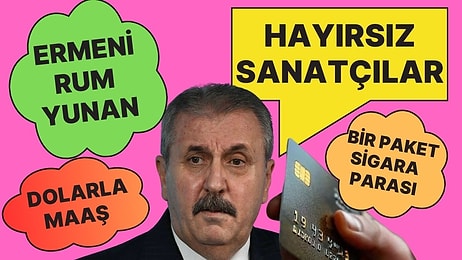 Mustafa Destici'den 750 TL'lik Kredi Kartı Vergisi İçin İkinci Açıklama: "Hayırsız Sanatçılar"