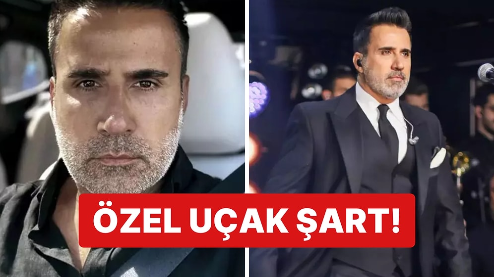 Dünya Turnesine Çıkmaya Hazırlanan Şarkıcı Emrah'ın Özel İstekleri Açıklandı: Ön Koşul Özel Uçak!