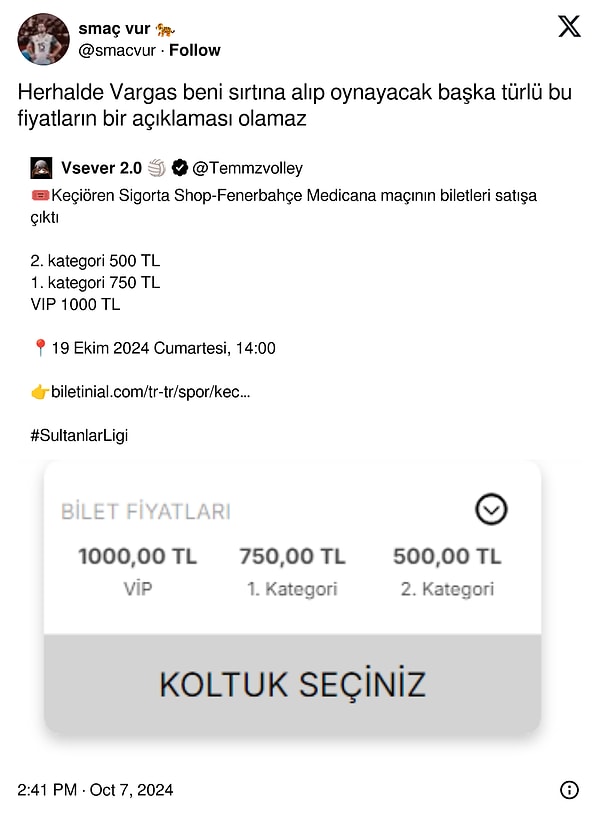 3. Eski bilet fiyatları özlendi...