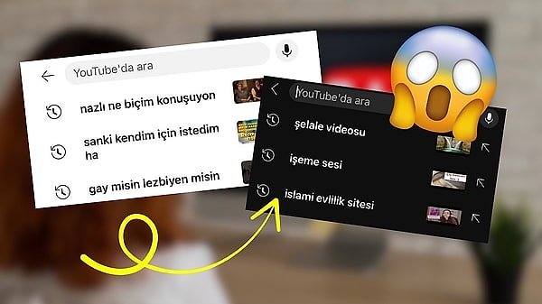 YouTube arama hacmi yüksek bir platform. Belki de günde milyonlarca kişi YouTube'da arama yapıyor. Bir kullanıcı da diğer kullanıcıların YouTube aram geçmişlerini merak etti. YouTube arama geçmişini paylaşan kişiler uzaklara daldırdı.