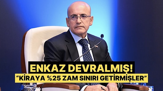 Mehmet Şimşek, Kendisinden Önce Yapılan %25'lik Kira Zammı Sınırını Eleştirdi