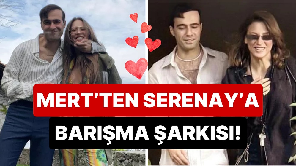 Aralarına Kara Kedi Girmiş: Mert Demir ve Serenay Sarıkaya'nın Bir Haftalık Ayrılığını 'Aşk Şarkısı' Bitirmiş!