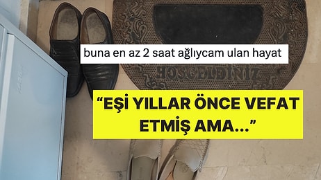 77 Yaşındaki Kadının Eşinin Ayakkabısını Hala Kapı Önünde Tutma Nedeni İçinizi Acıtacak