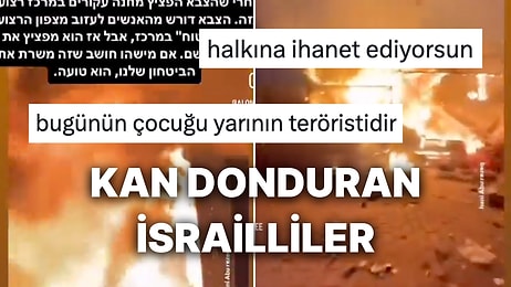 Canlı Canlı Yanan Filistinli Çocuklara İsraillilerin Kan Donduran Yanıtları