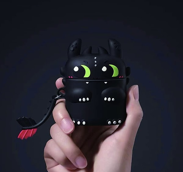 AIYAAIYA 3D Karikatür Airpods Silikon Kılıf