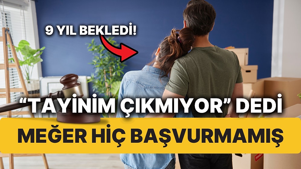 Ayrı Şehirlerde Evlilik! Kocasına 9 Yıl Boyunca "Tayinim Çıkmıyor" Dedi Meğer Hiç Başvurmamış!