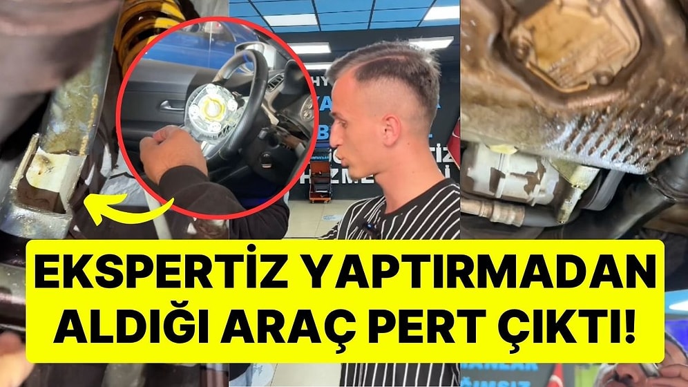 Ekspertiz Yaptırmadan Aldığı Aracın Durumunu Öğrenince Şok Geçirdi: "Motor Bitik, Kilometre Çekilmiş"