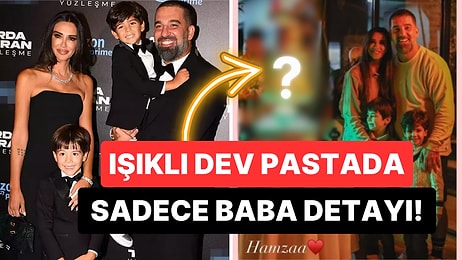 Keşke Babası Değil Kendi Olsaydı: Arda Turan ve Aslıhan Doğan'dan Oğullarına Şatafatlı Doğum Günü Pastası