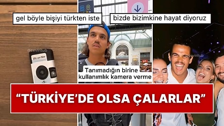 Karşılaştığı Herhangi Bir Kişiye Ödünç Analog Fotoğraf Makinesi Veren İçerik Üreticisi Beğenileri Topladı