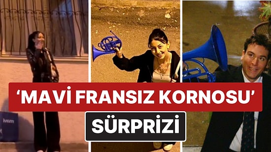 Mavi Fransız Kornosuyla Aşkını Anlatmak İstedi: Müstakbel Aile Sürpriziyle Karşılaştı!