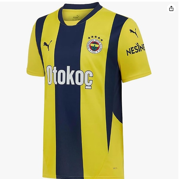 14. PUMA Fenerbahçe Forması Uniseks Yetişkin