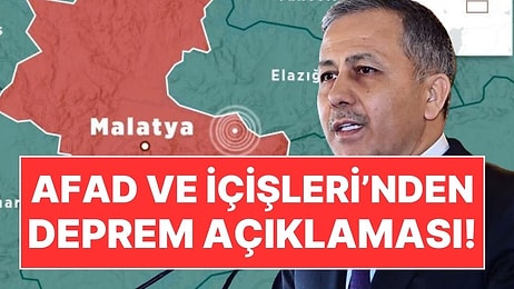 Malatya'da Meydana Gelen Depremde Son Durum: "4 Binada Hasar, 374 İhbar"