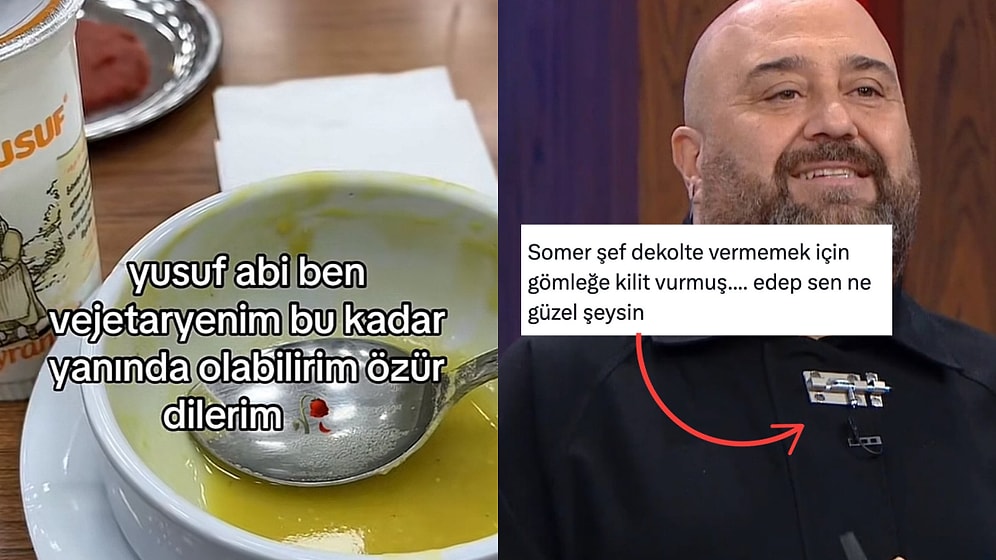 Köfteci Yusuf Destekçilerinden Somer Şef'in Kilitli Gömleğine Son 24 Saatin Viral Tweetleri