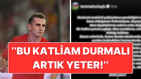 Kerem Aktürkoğlu Filistin'e Destek İçin Instagram Hesabından Story Attı: ''Bu Katliam Durmalı, Artık Yeter!''