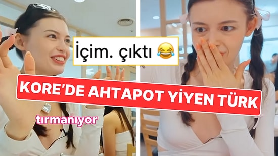 Kore'de Ahtapot Yiyen Türk, Yaşadığı Panik Anlarını Videoya Kaydederek Sosyal Medyada Paylaştı