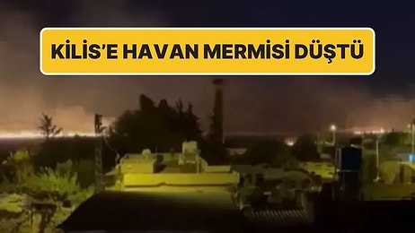 Kilis’te Mayınlı Bölgeye Havan Mermisi Düştü: Yangın Çıktı