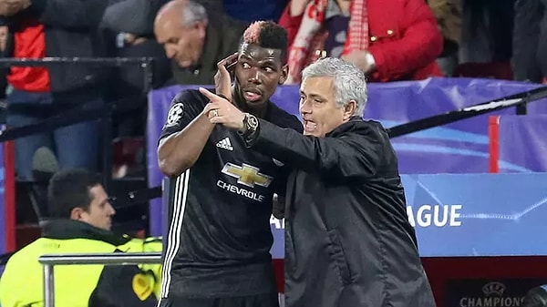 Manchester United'da işler iyi gitmiyorken Pogba ile Mourinho arasında ipler kopma noktasına gelmişti.