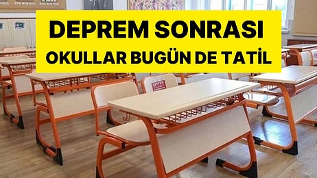 5,9 Büyüklüğündeki Deprem Sonrası Malatya'da Okullar Bugün de Tatil: 11 Okul Hasar Tespit Edildi