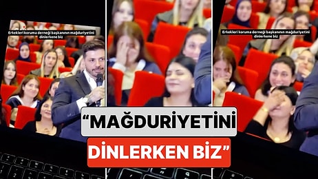 MAM "6284 Özel" Programına Katılan Kadınlar Bahri İnceler'in Konuşma Anında Çekilen Görüntülerini Paylaştı