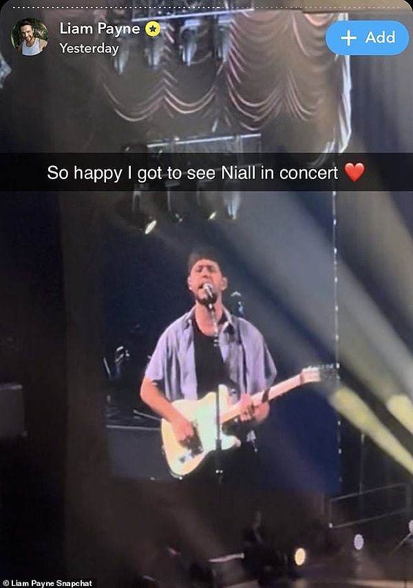 Henüz birkaç gün önce "Niall'ı konserde gördüğüm için çok mutluyum." yazarak eski grup arkadaşını paylaşan Payne hayranlarını duygulandırdı.