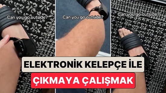 Ev Hapsi Alan Bir Yayıncı Elektronik Kelepçe ile Dışarı Çıkmaya Çalışılırsa Ne Olacağını Gösterdi