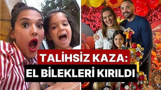 Ülkeye Apar Topar Geri Döndü: Demet Akalın'ın Kızı Hira Ters Takla Atarken İki El Bileğini Birden Kırdı!