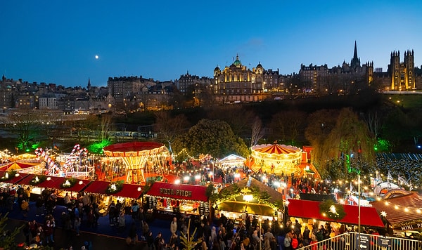 9. Edinburgh, İskoçya