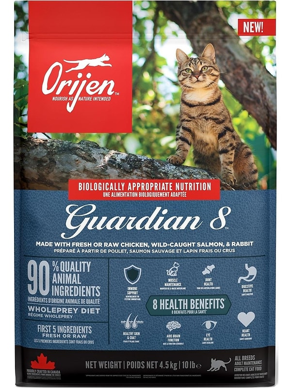 Orijen Guardian 8 Yetişkin Kedi Maması 4.5kg